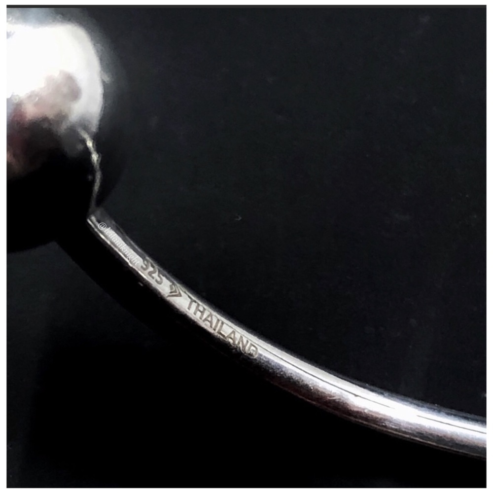 Silpada “Have a Ball” Sterling Silver Bangle Bracelet - Picture 10 of 12